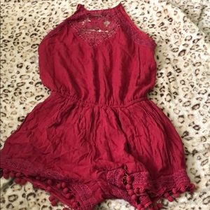 Halter Top Romper